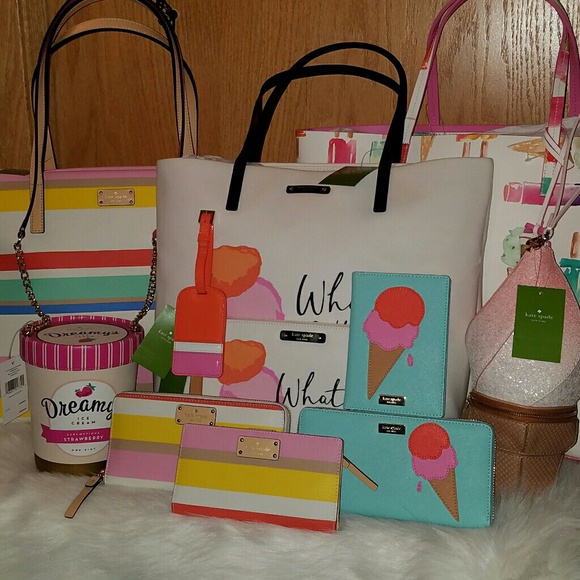 kate spade Bags Kate Spade Ice Cream Collection Poshmark